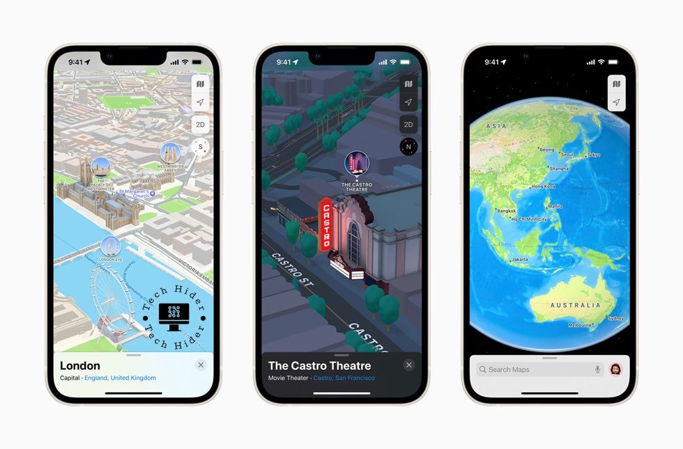 Apple Maps vs. Google Maps vs. Waze